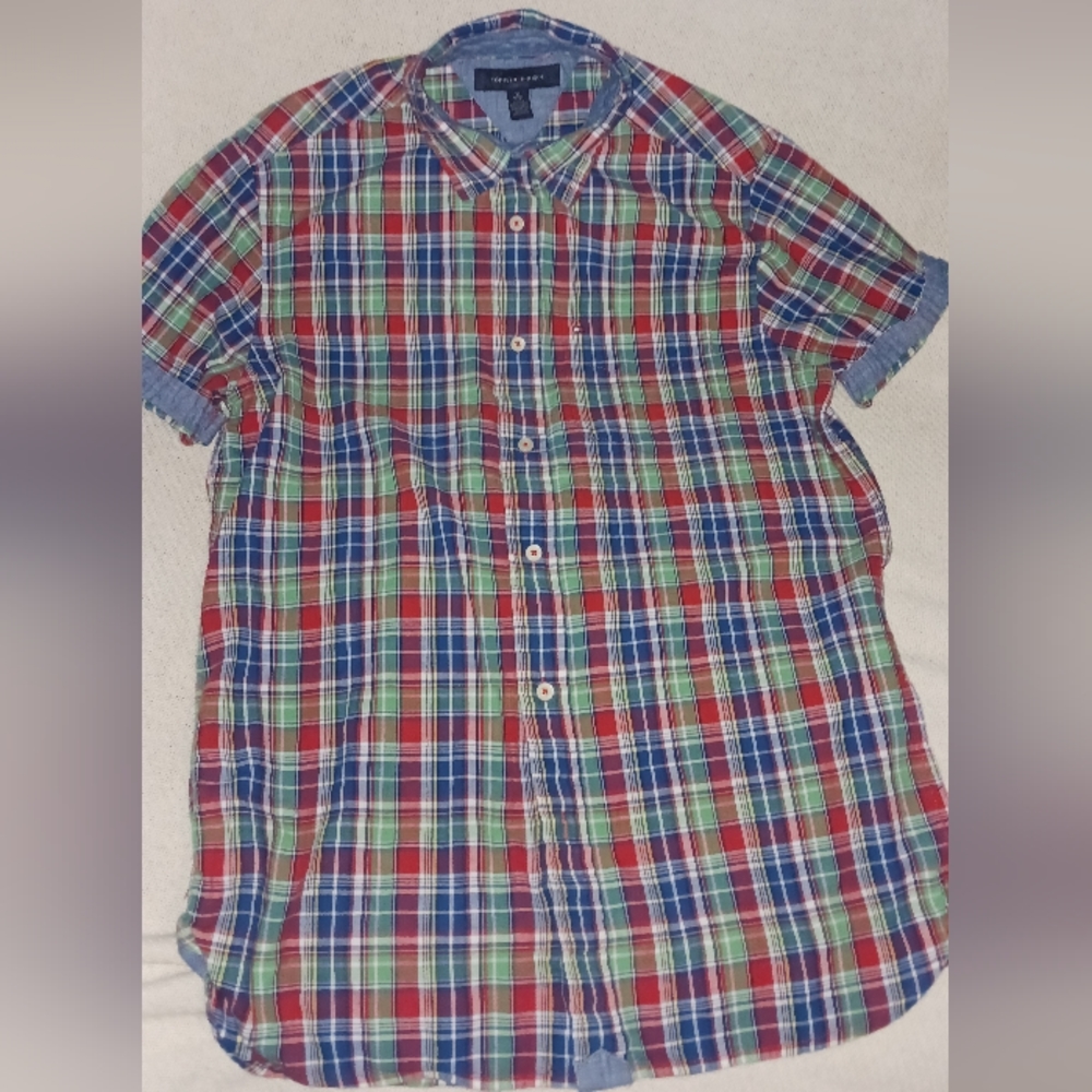 Tommy Hilfiger Medium short sleeve button up